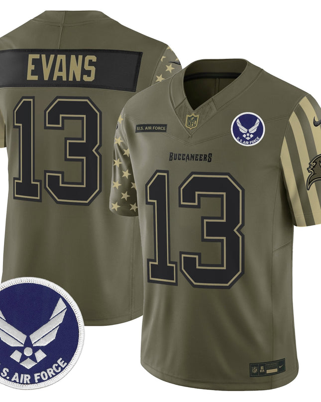 Men's Tampa Bay Buccaneers x U.S. Military Veteran Vapor Limited Jersey - All Stitched