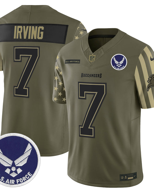 Men's Tampa Bay Buccaneers x U.S. Military Veteran Vapor Limited Jersey - All Stitched