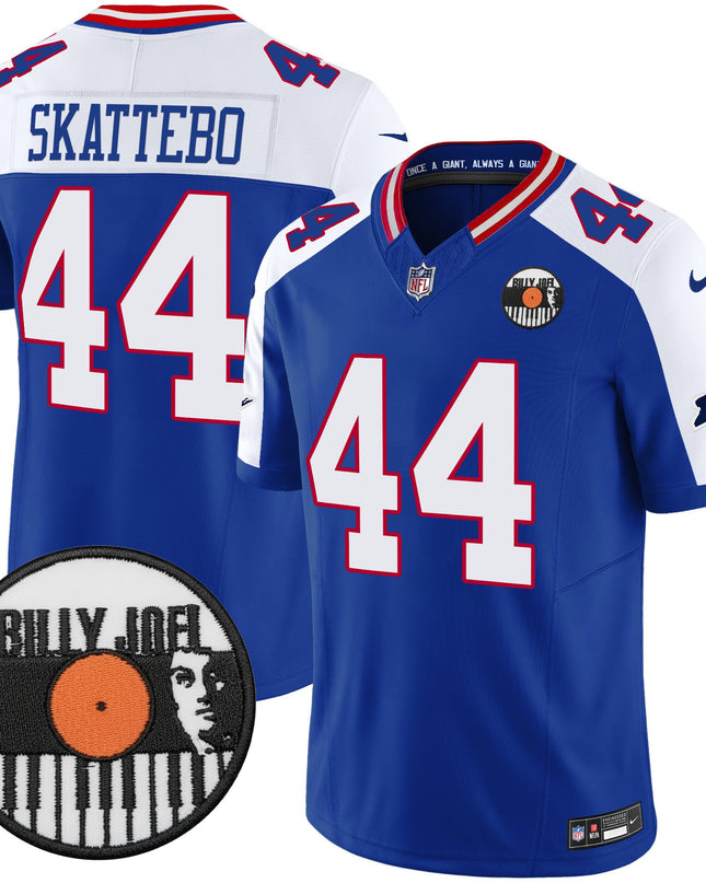 Men's Billy Joel × New York Giants Vapor Limited Jersey - All stitched