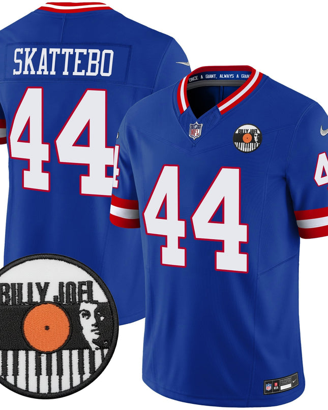 Men's Billy Joel × New York Giants Vapor Limited Jersey - All stitched