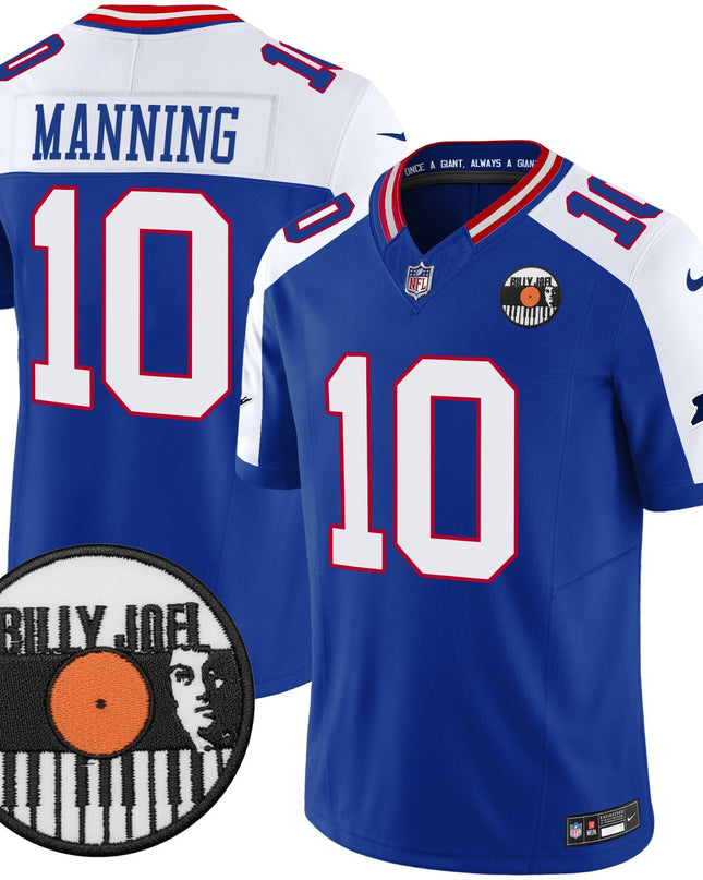 Men's Billy Joel × New York Giants Vapor Limited Jersey - All stitched