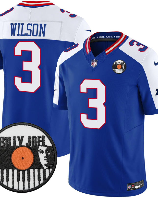 Men's Billy Joel × New York Giants Vapor Limited Jersey - All stitched