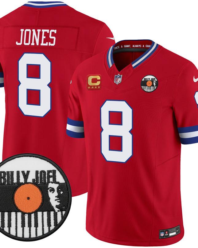 Men's Billy Joel × New York Giants Vapor Limited Jersey - All stitched