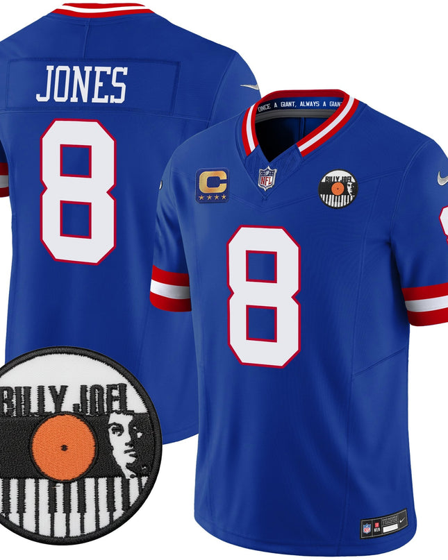 Men's Billy Joel × New York Giants Vapor Limited Jersey - All stitched