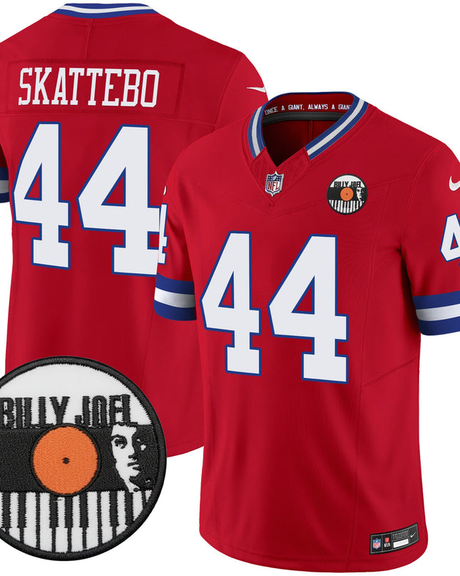 Men's Billy Joel × New York Giants Vapor Limited Jersey - All stitched