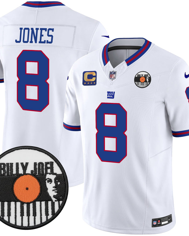 Men's Billy Joel × New York Giants Vapor Limited Jersey - All stitched