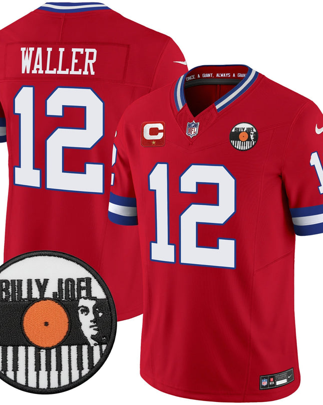 Men's Billy Joel × New York Giants Vapor Limited Jersey - All stitched