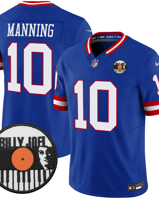 Men's Billy Joel × New York Giants Vapor Limited Jersey - All stitched