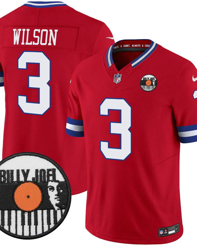 Men's Billy Joel × New York Giants Vapor Limited Jersey - All stitched