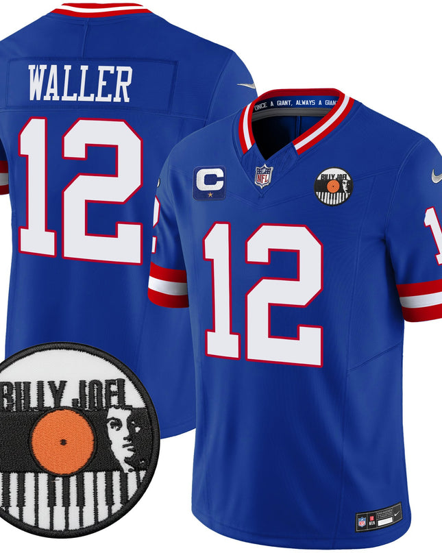 Men's Billy Joel × New York Giants Vapor Limited Jersey - All stitched