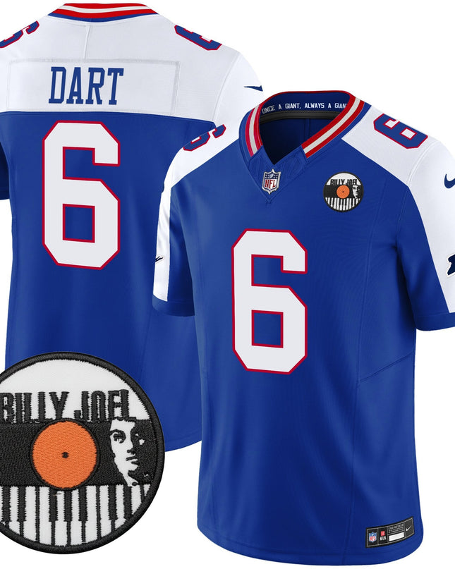Men's Billy Joel × New York Giants Vapor Limited Jersey - All stitched