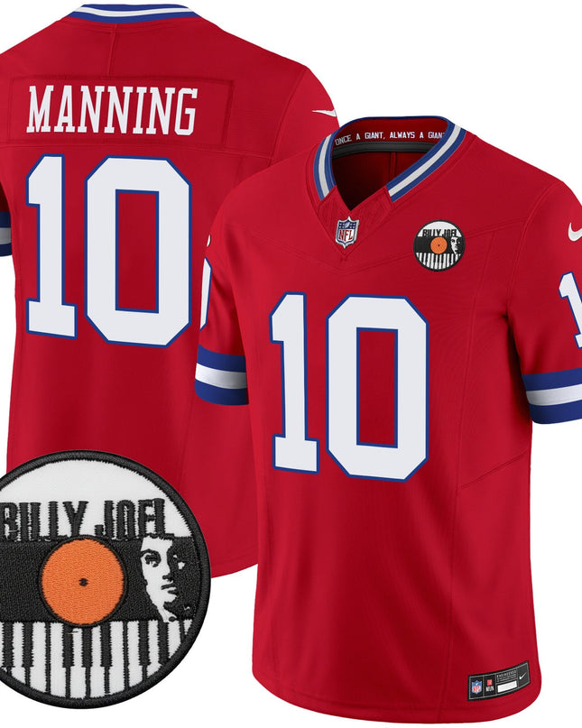 Men's Billy Joel × New York Giants Vapor Limited Jersey - All stitched