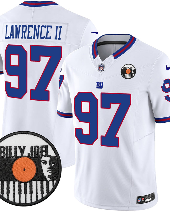 Men's Billy Joel × New York Giants Vapor Limited Jersey - All stitched