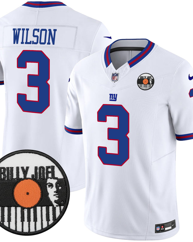 Men's Billy Joel × New York Giants Vapor Limited Jersey - All stitched
