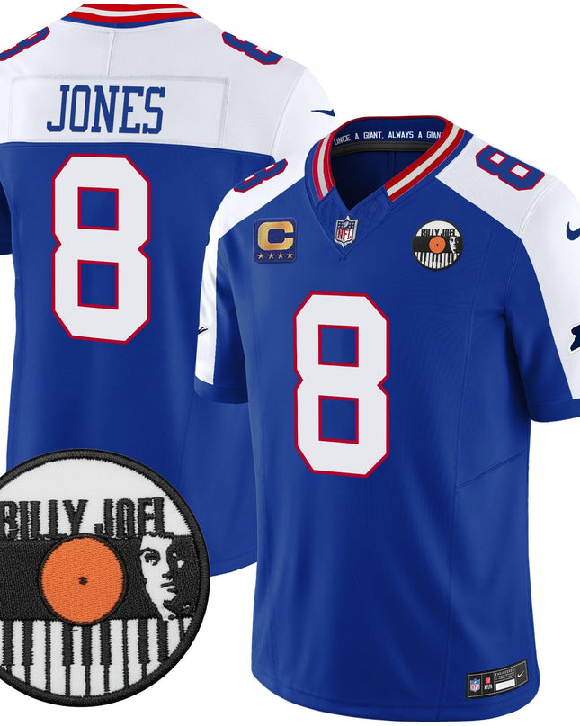 Men's Billy Joel × New York Giants Vapor Limited Jersey - All stitched