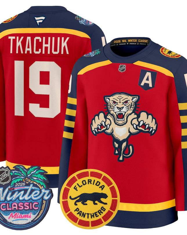 Florida Panthers 2026 Winter Classic Premium Jersey - All Stitched