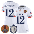 White / #12 Beat Army / S