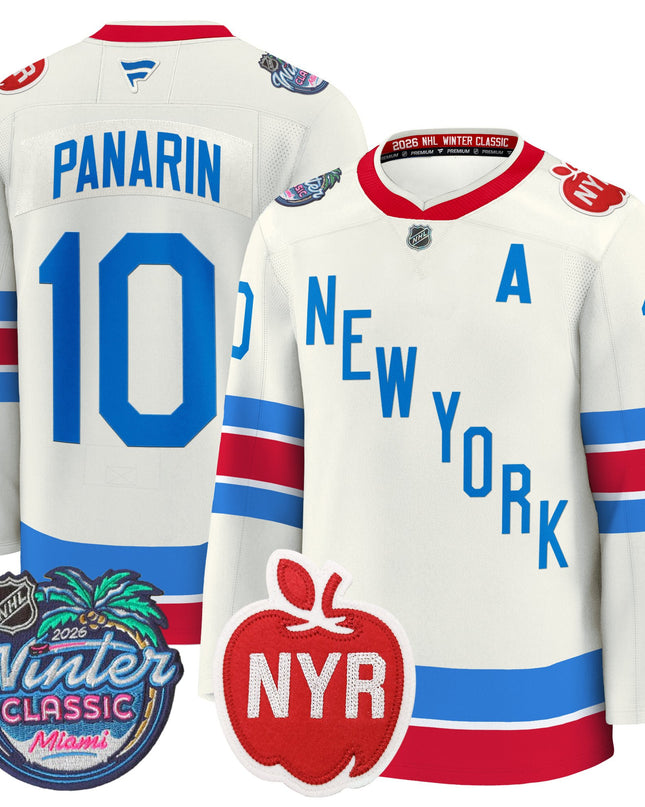 New York Rangers 2026 Winter Classic Premium Jersey - All Stitched