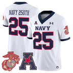 White / Navy 250th / S