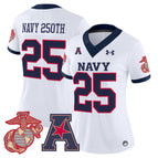 White / Navy 250th / S