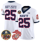 White / Navy 250th / S