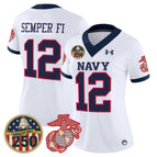 White / #12 Semper Fi / S