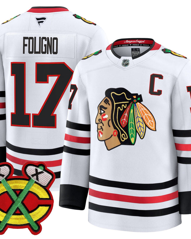 Men's Chicago Blackhawks 2025/26 Premium Jersey - All Stitched
