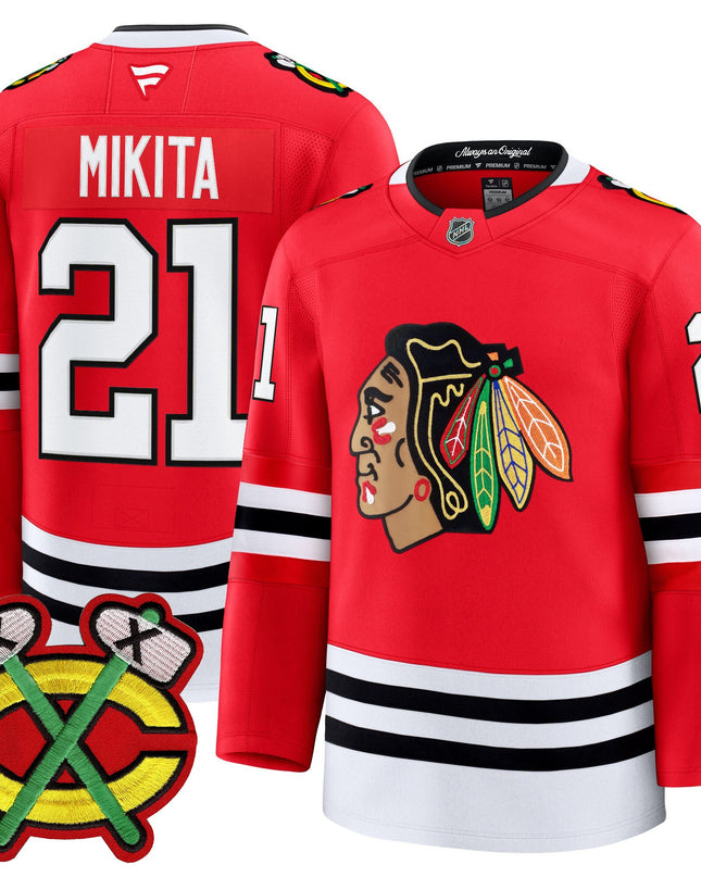 Men's Chicago Blackhawks 2025/26 Premium Jersey - All Stitched
