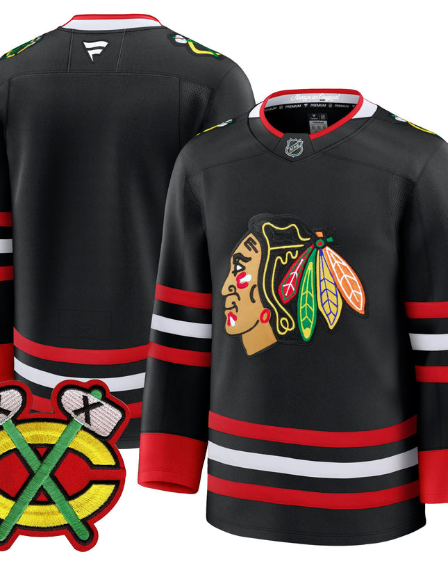 Men's Chicago Blackhawks 2025/26 Premium Jersey - All Stitched
