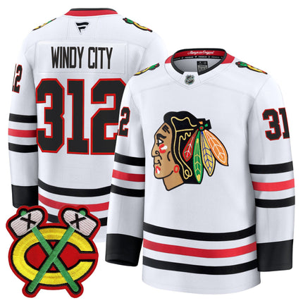 Men's Chicago Blackhawks 2025/26 Premium Jersey - All Stitched