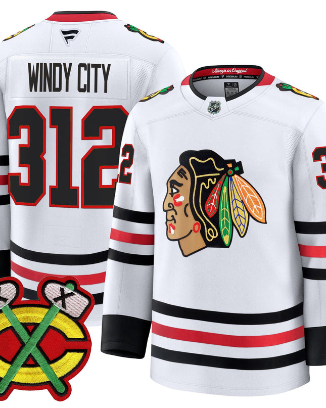 Men's Chicago Blackhawks 2025/26 Premium Jersey - All Stitched