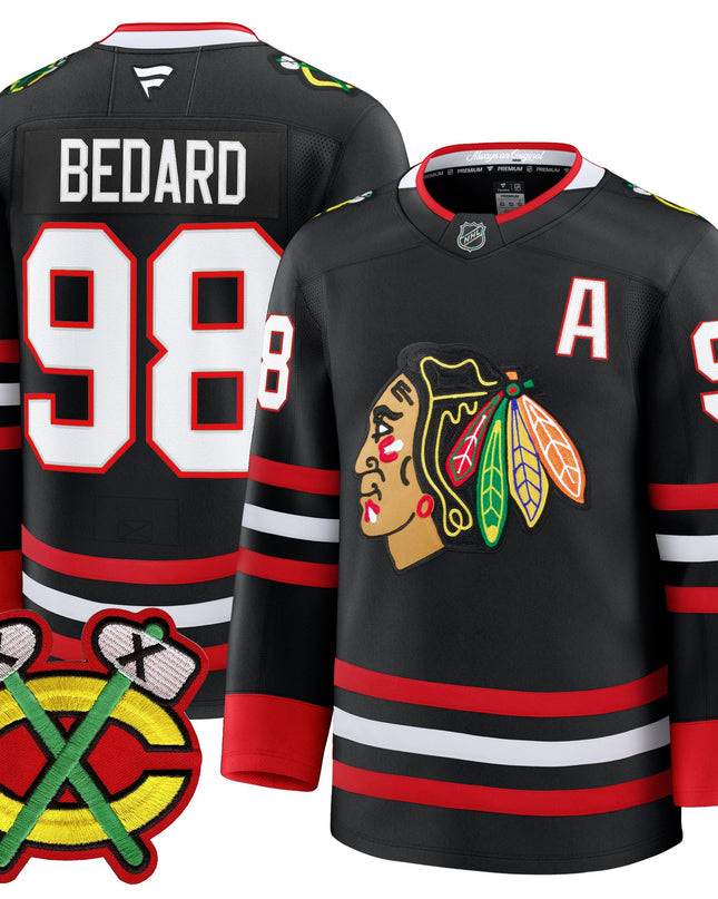 Men's Chicago Blackhawks 2025/26 Premium Jersey - All Stitched