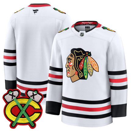Men's Chicago Blackhawks 2025/26 Premium Jersey - All Stitched