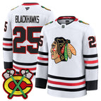 White / #25 Blackhawks / S