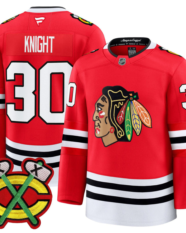 Men's Chicago Blackhawks 2025/26 Premium Jersey - All Stitched