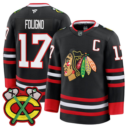 Men's Chicago Blackhawks 2025/26 Premium Jersey - All Stitched