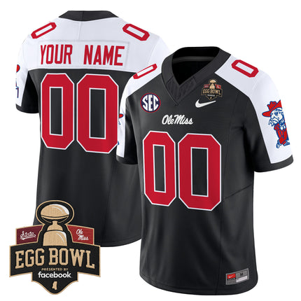 Ole Miss Rebels 2025 Egg Bowl Vapor Limited Custom Jersey - All Stitched