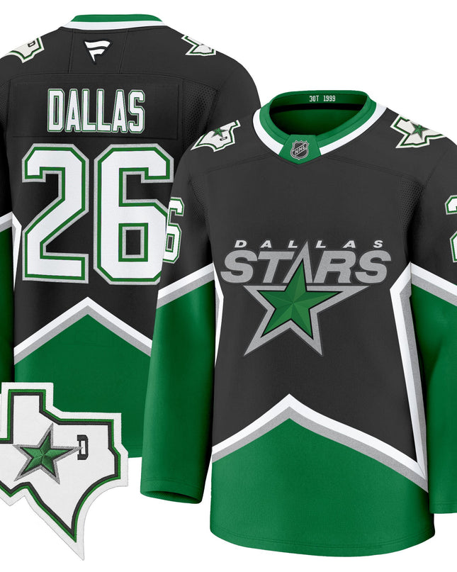 Dallas Stars '99 Throwback Premium Jersey - All Stitched
