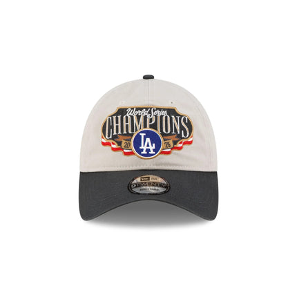 Dodgers 2025 World Series Champions Locker Room Adjustable Hat - Embroidered