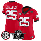 Red / #25 Bulldogs / S