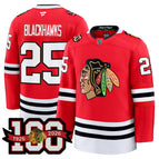 Red / #25 Blackhawks / S
