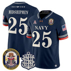 Navy / #25 Midshipmen / S