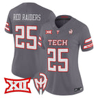 Gray / #25 Red Raiders / S