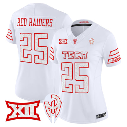 Women's Texas Tech Red Raiders 'Too Cold' Vapor Limited Jersey - Mahomes Collection - All Stitched