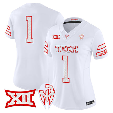 Women's Texas Tech Red Raiders 'Too Cold' Vapor Limited Jersey - Mahomes Collection - All Stitched