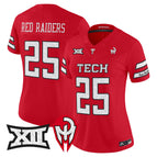 Red / #25 Red Raiders / S