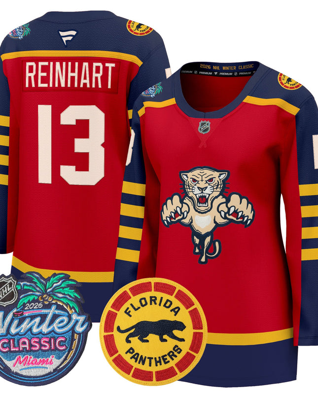 Florida Panthers 2026 Winter Classic Premium Jersey - All Stitched