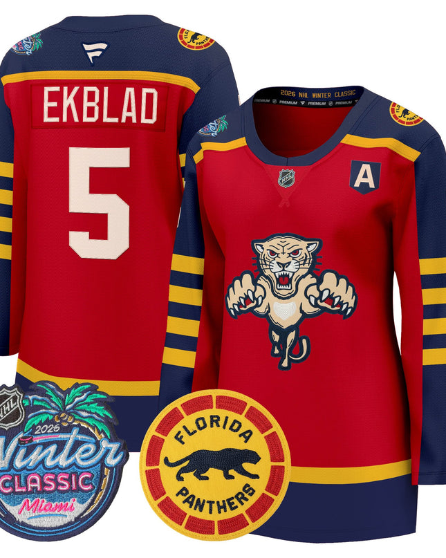 Florida Panthers 2026 Winter Classic Premium Jersey - All Stitched