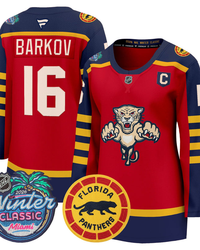 Florida Panthers 2026 Winter Classic Premium Jersey - All Stitched