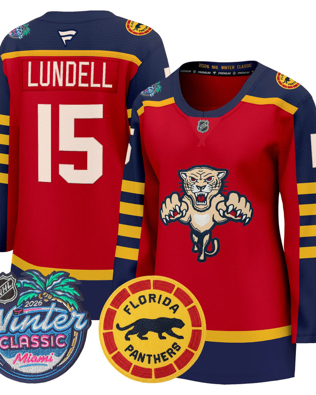 Florida Panthers 2026 Winter Classic Premium Jersey - All Stitched